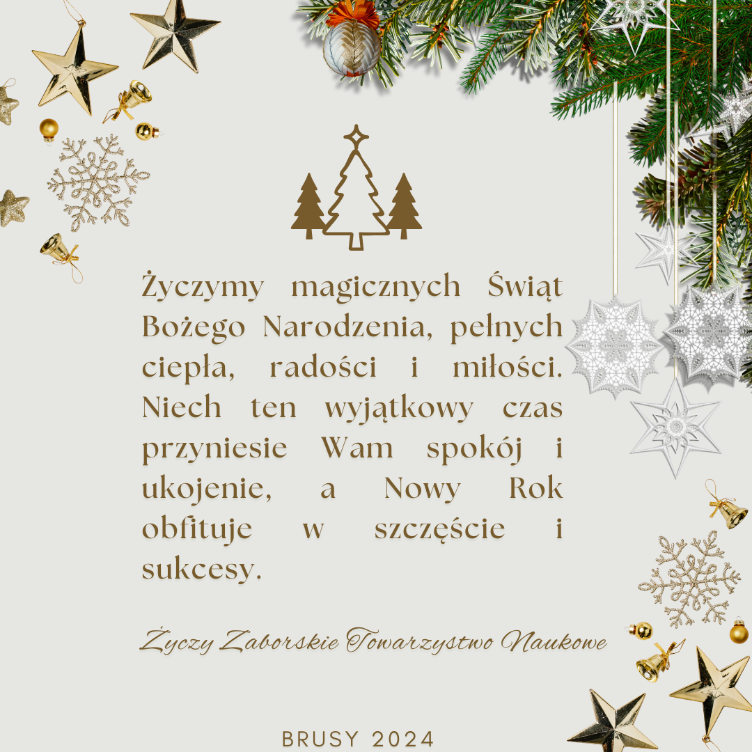 Życzymy Wam magicznych Świąt Bożego Narodzenia pełnych ciepła radości i miłości