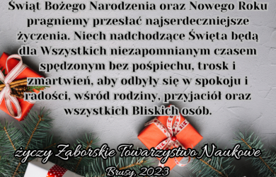 Życzenia Bożonarodzeniowe 2023r.